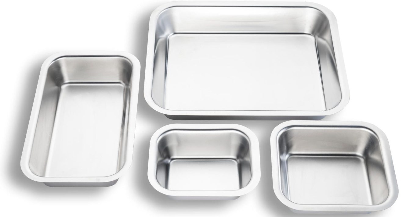 Gamme de plats et barquettes Inox portage de repas